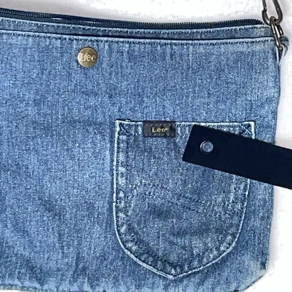 Lee Riders Denim Y2K Jean Handbag Bag Crossbody Belt Clean Cowgirl Western